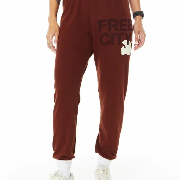 Free city Xs new Sweatpants joggers - Picture 2 of 8